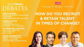 Euronews Debates Highlights | How do you recruit and retain talent in times of change?