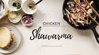 Homemade chicken shawarma recipe