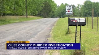Giles County murder investigation