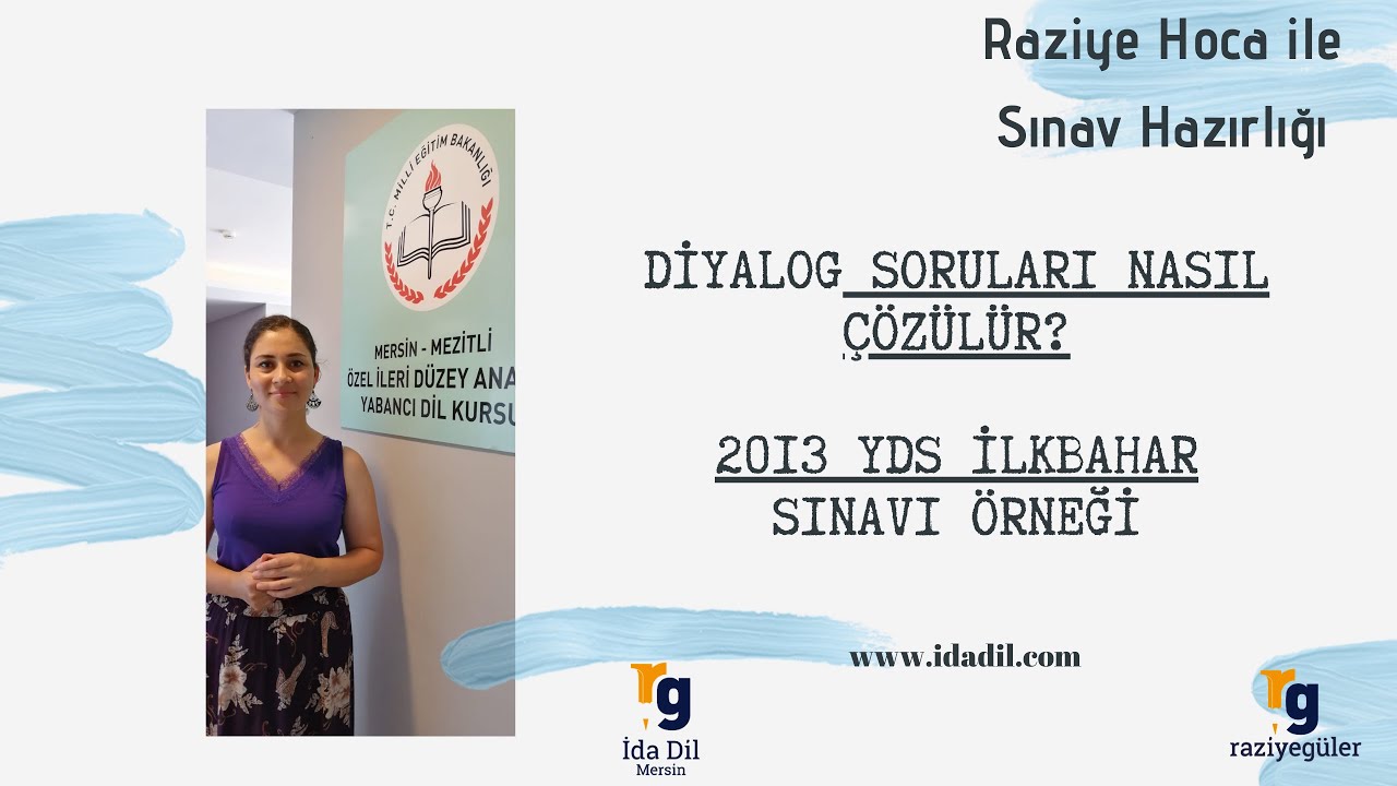 Diyalog Soruları Nasıl Çözülür? - YouTube