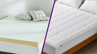 Mattress Pad Vs Mattress Topper 2024 | How Are They Different?