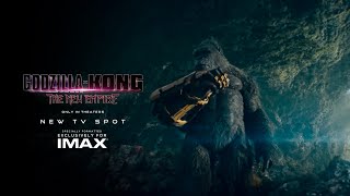 GODZILLA X KONG: THE NEW EMPIRE - TV Spot "Survival" | Warner Bros Movie | Experience It In IMAX ®