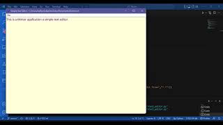 How to Make a Text Editor using Tkinter in Python