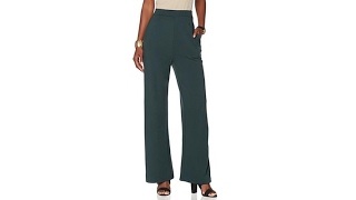 MarlaWynne Ponte Trousers with Zipper