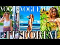 HOW TO MAKE AND EDIT THE VOGUE CHALLENGE TIKTOK | TIKTOK TUTORIAL