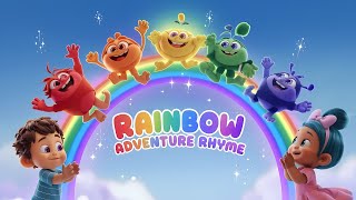 Rainbow Adventure Rhyme | Fun Colorful Song for Kids | Baby Song | Doodle Bells