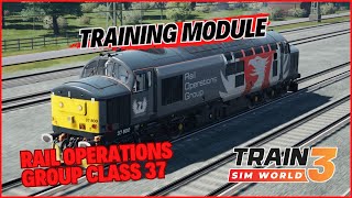 TSW3 | Rail Operations Group Class 37/7 | Introduction Training Module | Cold Start Europhoenix