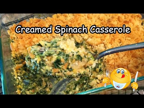 Spinach casserole recipe