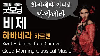 아침에 듣기 좋은 클래식🔆 비제 하바네라 '카르멘' Bizet Habanera from Carmen 클래식 명곡, 명상음악, 조용한클래식, 플룻