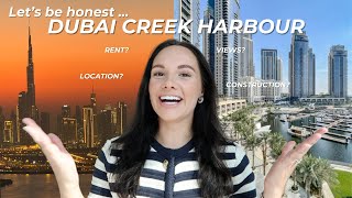 SHOULD YOU LIVE IN DUBAI CREEK HARBOUR? Pros VS cons and honest opinions! | Hannah Isobel