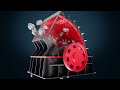 how does a hammer crusher work