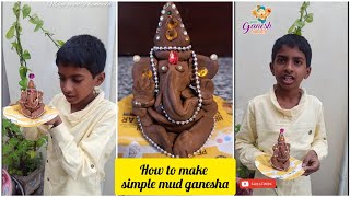 ಎಲ್ಲರಿಗೂ ಗಣೇಶ ಚತುರ್ಥಿಯ ಶುಭಾಶಯಗಳು how to make simple mud ganesha |kannadavlog@mayajagattukannada3898