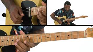 🎸Blues Guitar Soloing Lesson - Longer Melodic Phrases: Performance - Kirk Fletcher