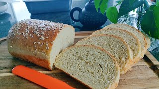 燕麦面包做法 少油少糖 适合做各种三明治Homemade Oatmeal Sandwich Bread, Easy and Nutritious,