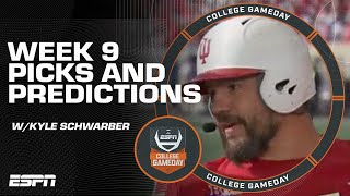 'HOOSIERS BY 1000' 🗣️ - Kyle Schwarber is CONFIDENT in his Indiana pick 🔥 | College GameDay