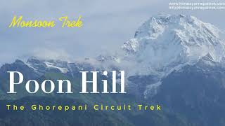 Ghorepani Poon Hill | Monsoon Trek | 06 Days