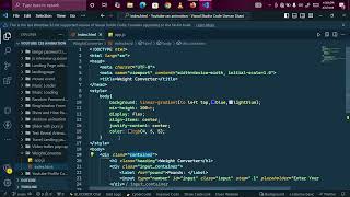 Weight Converter | Javascript Project With Source Code