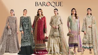 Baroque Chantelle 2024 Unboxed✨ 100% Pakistani Suits in India only on Yourlibaas