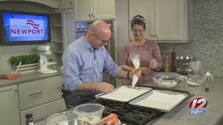 In the Kitchen: Marbled Cranberry Orange Macarons