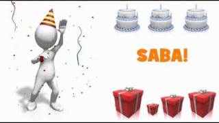 HAPPY BIRTHDAY SABA!