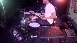 Tony Royster Jr. playing with songs and soloing on the TD-30KV.