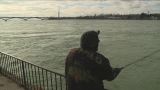 Three men helped save a man floating in the Niagara River