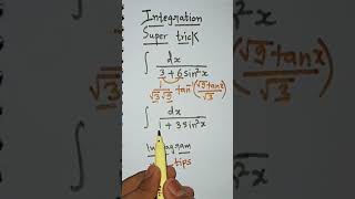 Integration shortcut trick ( ans within a Sec ) for jee/nda/Airforce/class12