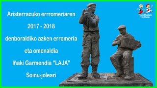 1806172030 Iñaki Laja, bere omenaldi egunean, Aristerrazuko erromerian