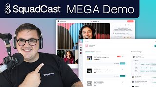 The New SquadCast Studio \u0026 Backstage Mega Tour