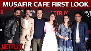 Musafir Cafe First Look Launch | Vikrant Massey, Vedika Pinto, Mahima Makwana
