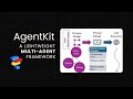 Introducing AgentKit: A Lightweight, Easy-to-Learn Multi-Agent Framework