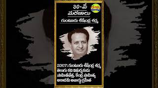 చరిత్రలో ఈరోజు 30 -మే -Today in history @telugurewind