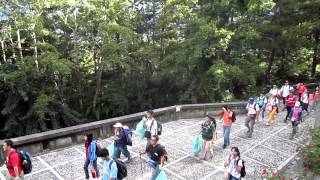 2012.07.14 中橫健行隊，第八梯，觀雲山莊進站