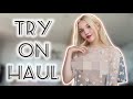 4K Transparent Clothes Try on Haul | New Trend No Bra Challenge  2024