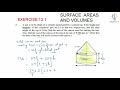 Q. 7 :  A tent is the shape of a cylinder surmounted by a conical top. If the height and diameter...