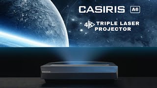 Now on Kickstarter: Casiris A6: The Truest Color 4K Ultra-Rgb Laser Projector