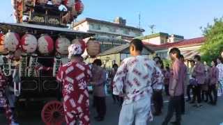 蔵のまち喜多方夏まつり2015　太鼓台競演へ太鼓台集合　00256