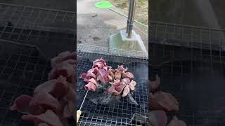 河村醤油Instagram#砂肝#串焼き#料理 #料理動画 #料理男子 #しょうゆ #bbq #バーベキュー #簡単 #焼き鳥