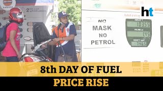 Petrol, diesel prices rise for 8th day: Watch people's reaction