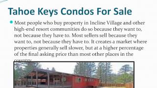 Tahoe Keys Condos For Sale