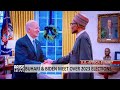 BUHARI & BIDEN MEET OVER 2023 ELECTIONS