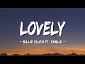 Billie Eilish ft. Khalid - lovely (Lyrics)