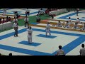 2016年ih 空手道 女子 団体組手 1回戦 箕島（和歌山）vs 尚志（福島）②