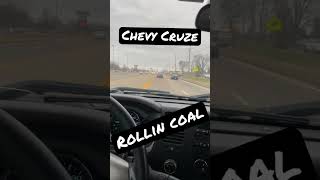 Rollin Coal #cruze #chevy #rollin #coal #diesel #wtf #shorts #turbo