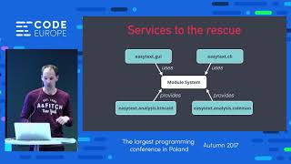 Designing for Modularity With Java 9 - lecture by Sander Mak - Code Europe Autumn 2017