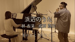 【浜辺のうた  歌とピアノ/林古渓 成田為三】歌詞付き