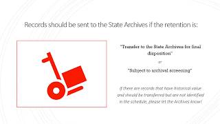 Basic Records Training Series, Part 3: Using your records retention and destruction schedule