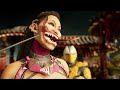 Mileena and Baraka talks about the cure for their disease (All Intro Dialogues Mileena vs Baraka)