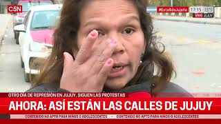 REPRESIÓN en JUJUY: Una madre busca a sus DOS HIJAS DESAPARECIDAS