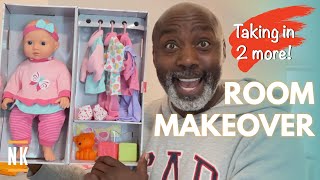 TAKING IN 2 MORE FOSTER KIDS | SURPRISE BEDROOM MAKEOVER